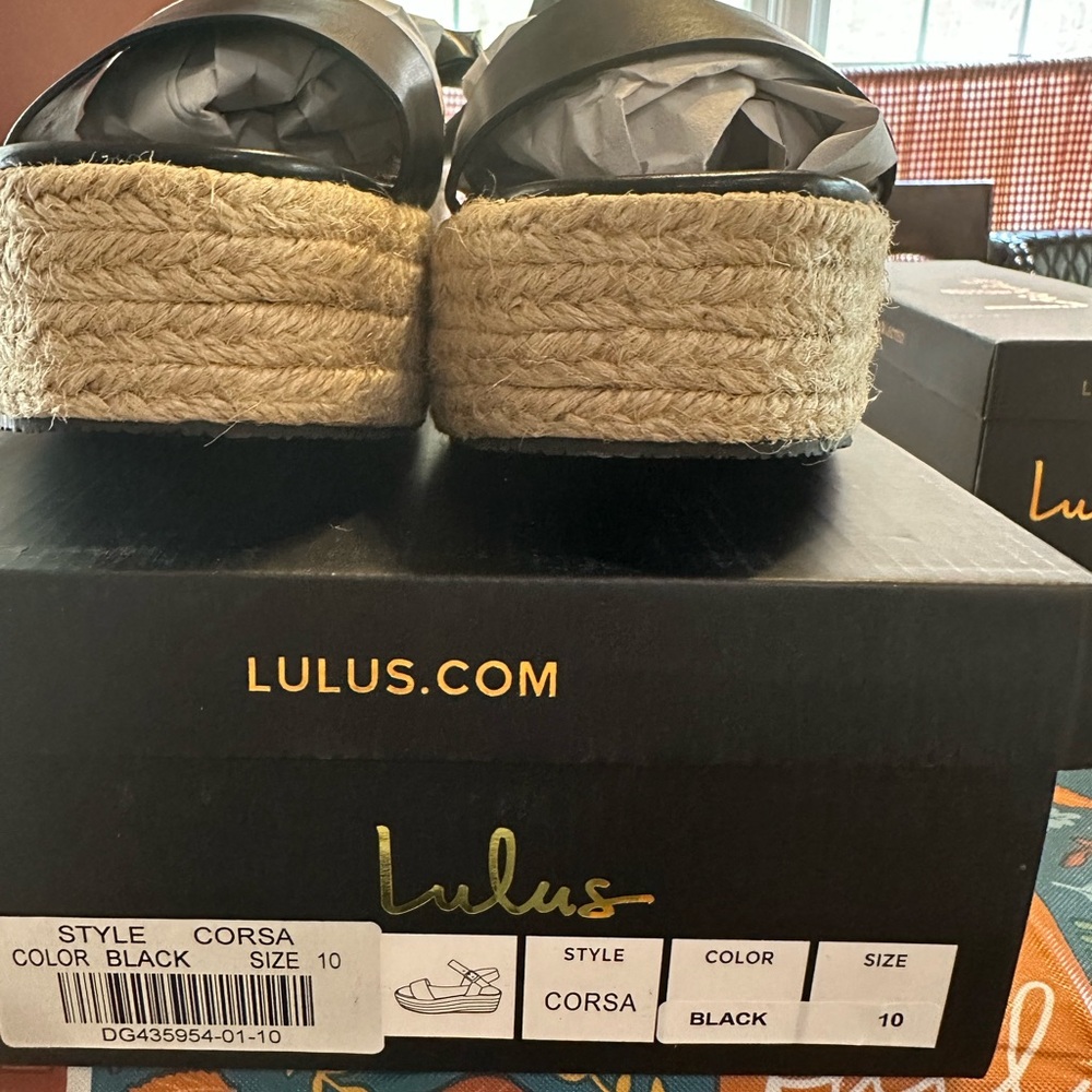 Lulu's Black Corsa Women's Shoes